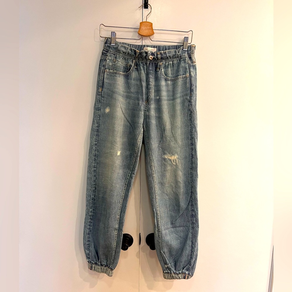 rag & bone / Miramar Sweatpants / Trompe l'oeil Cotton Jogger / Small